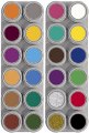 24 colour A&B water palette