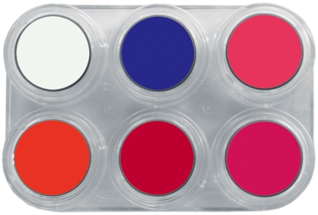 F6 Fluor (UV) water based make-up palette - Small Image