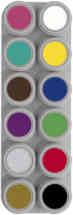 12A Colour water based make-up palette