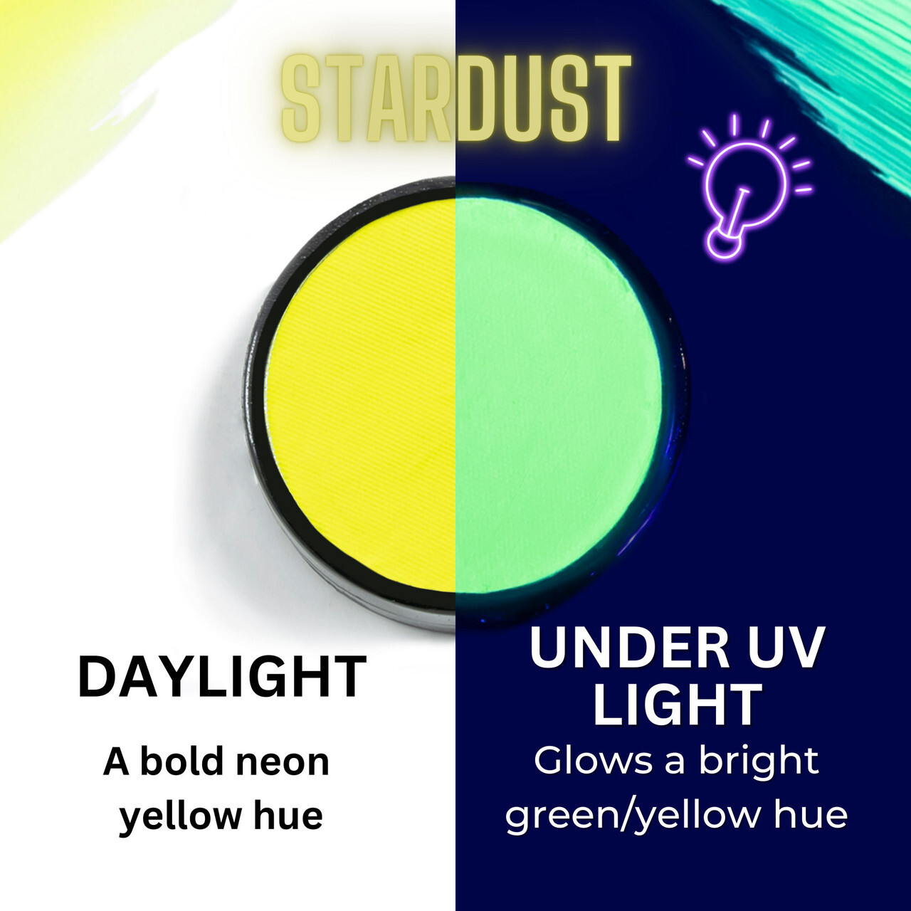 Stardust - Neon Yellow 40g - Large Image