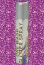 Purple Glitter Hair Spray