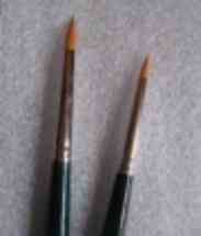 NOVA Synthetic Short Round Brush No.4