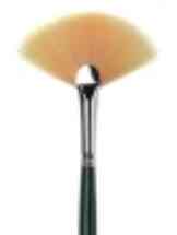 NOVA Synthetic Fan Brush No.1