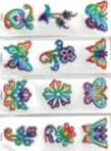 Scented Rainbow Tattoos