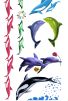 Dancing Dolphin Tattoos - Large Image