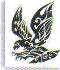 Flying Eagle Stencil - Small Image