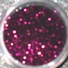 Burgundy glitter in screw pot - Small Image