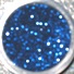 Dark Blue glitter in screw pot - Small Image