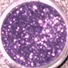 Lilac glitter in screw pot - Small Image