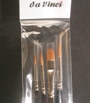 Kolinsky Brushes (Set of 4) - Large Image