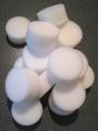 White Round Sponge x 15 - Large Image