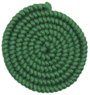 Green wool crepe by the metre - Small Image