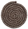 Dark brown grey wool crepe by the metre - Small Image