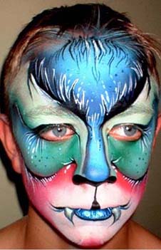 winning dsesign for World Wide Face Painter of the Year 2006