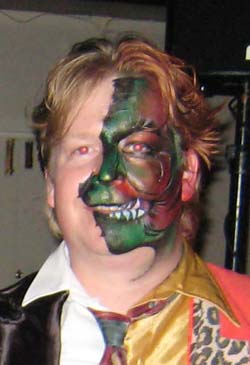 Two Face as painted by Linzi